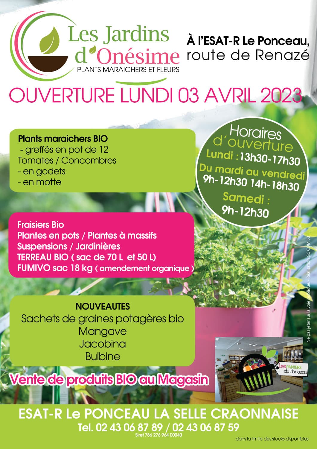 Horticulture Ponceau - Maystro